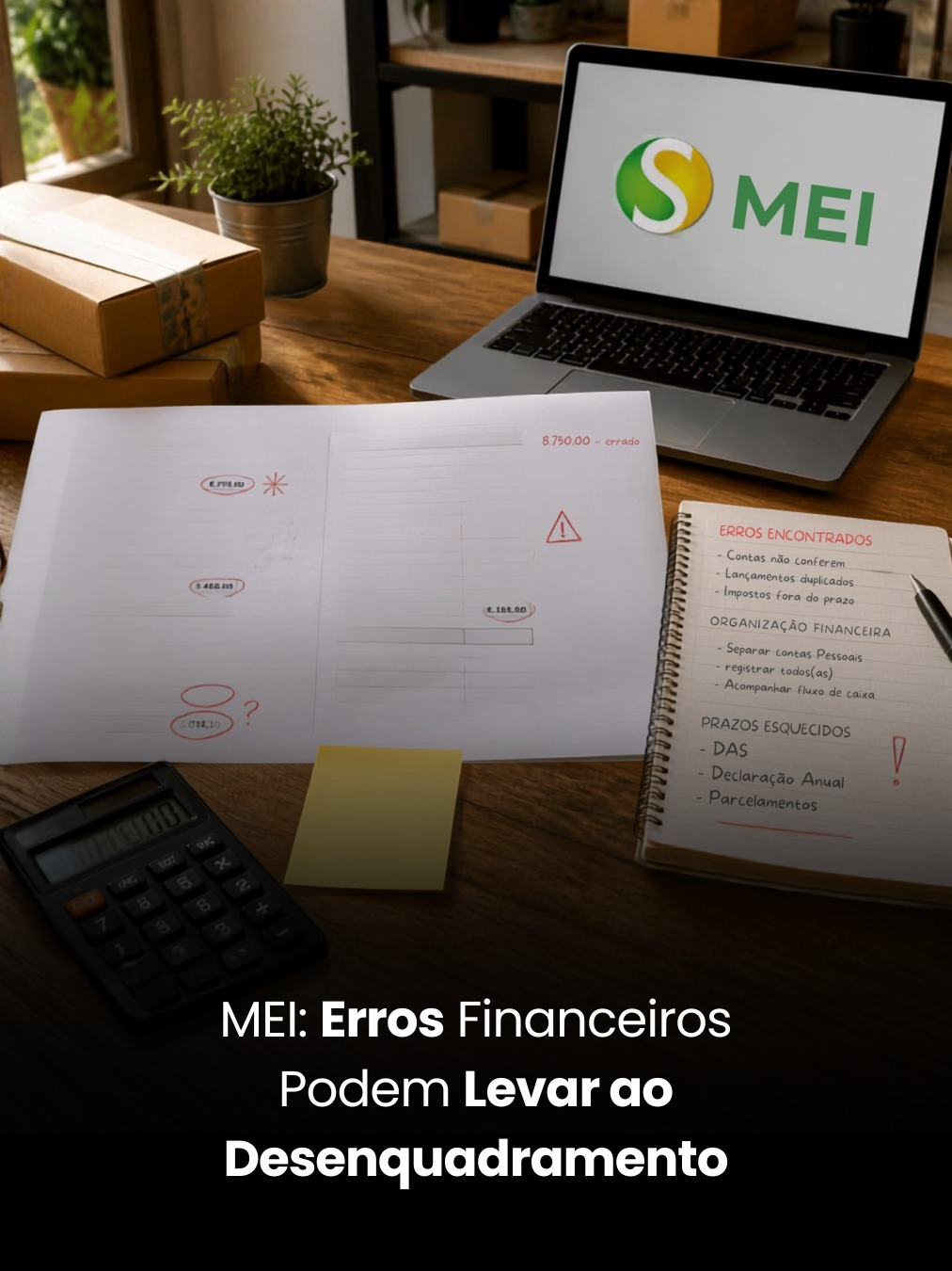 MEI: Erros Financeiros Podem Levar ao Desenquadramento