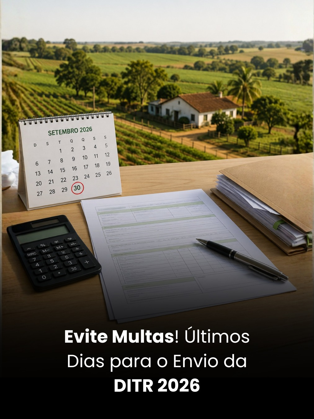 Evite Multas! Últimos Dias para o Envio da DITR 2026