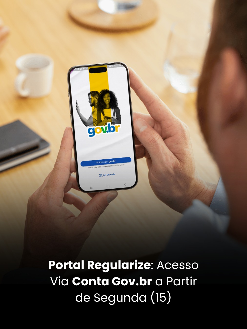 Portal Regularize: Acesso Via Conta Gov.br a Partir de Segunda (15)