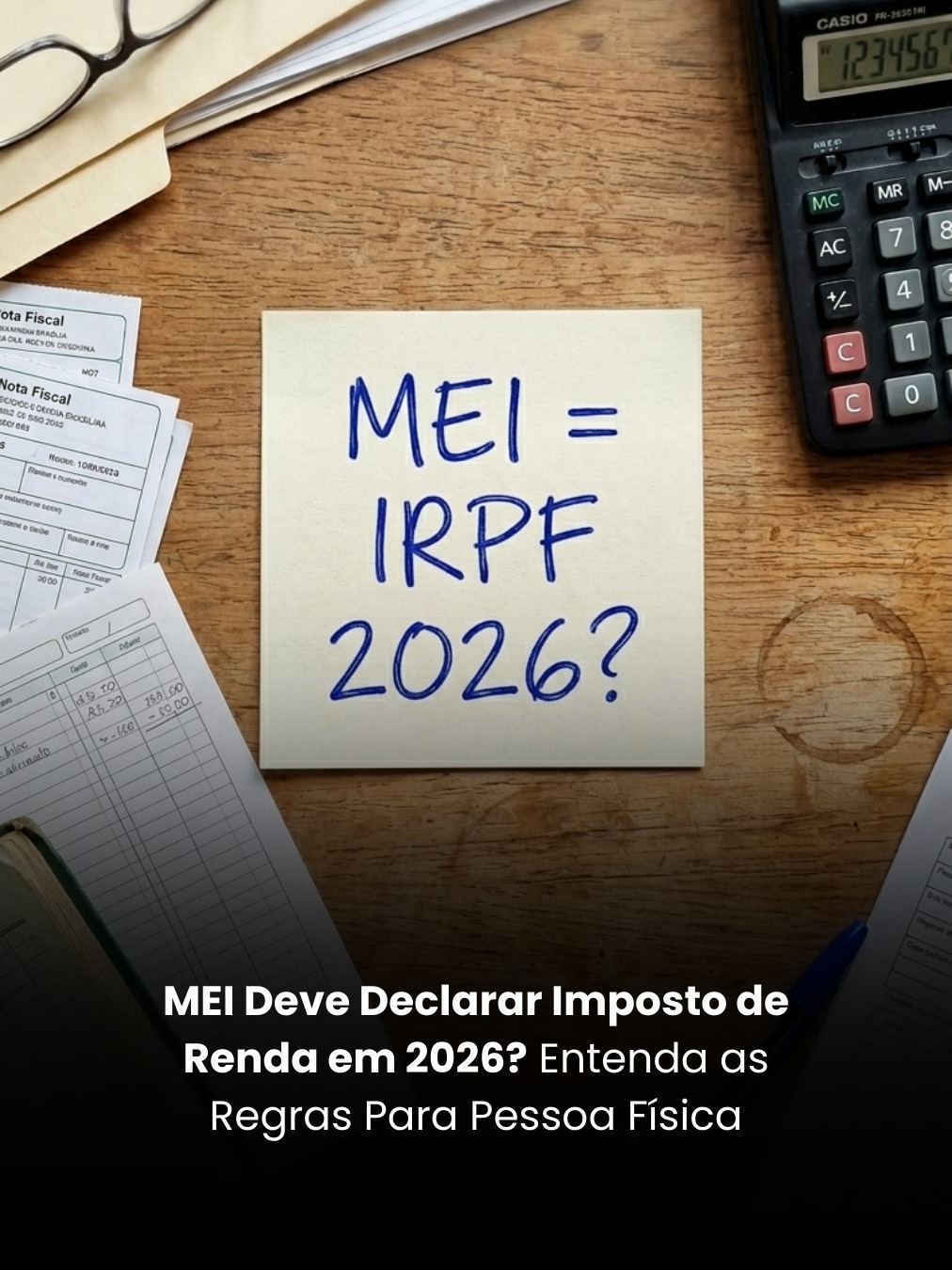 MEI Deve Declarar Imposto de Renda em 2026? Entenda as Regras Para Pessoa Física