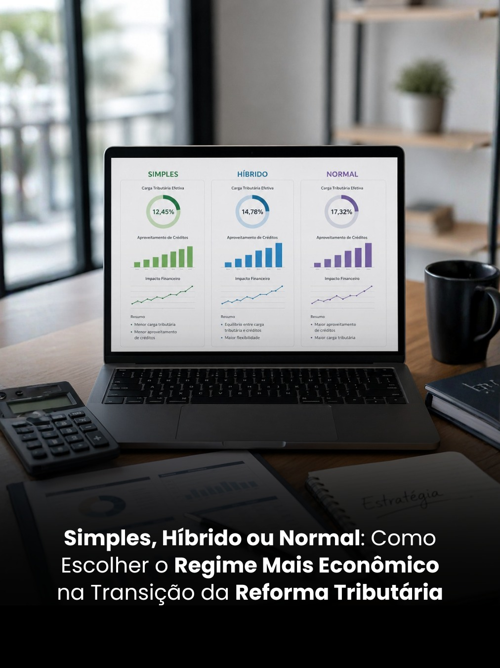 Simples, Híbrido ou Normal: Como Escolher o Regime Mais Econômico na Transição da Reforma Tributária