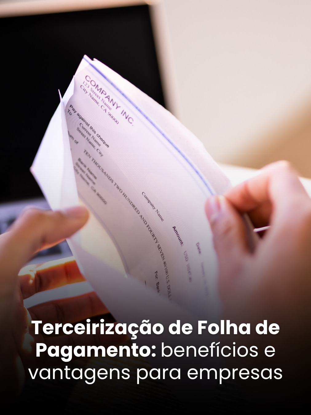 Terceirização de Folha de Pagamento: benefícios e vantagens para empresas.