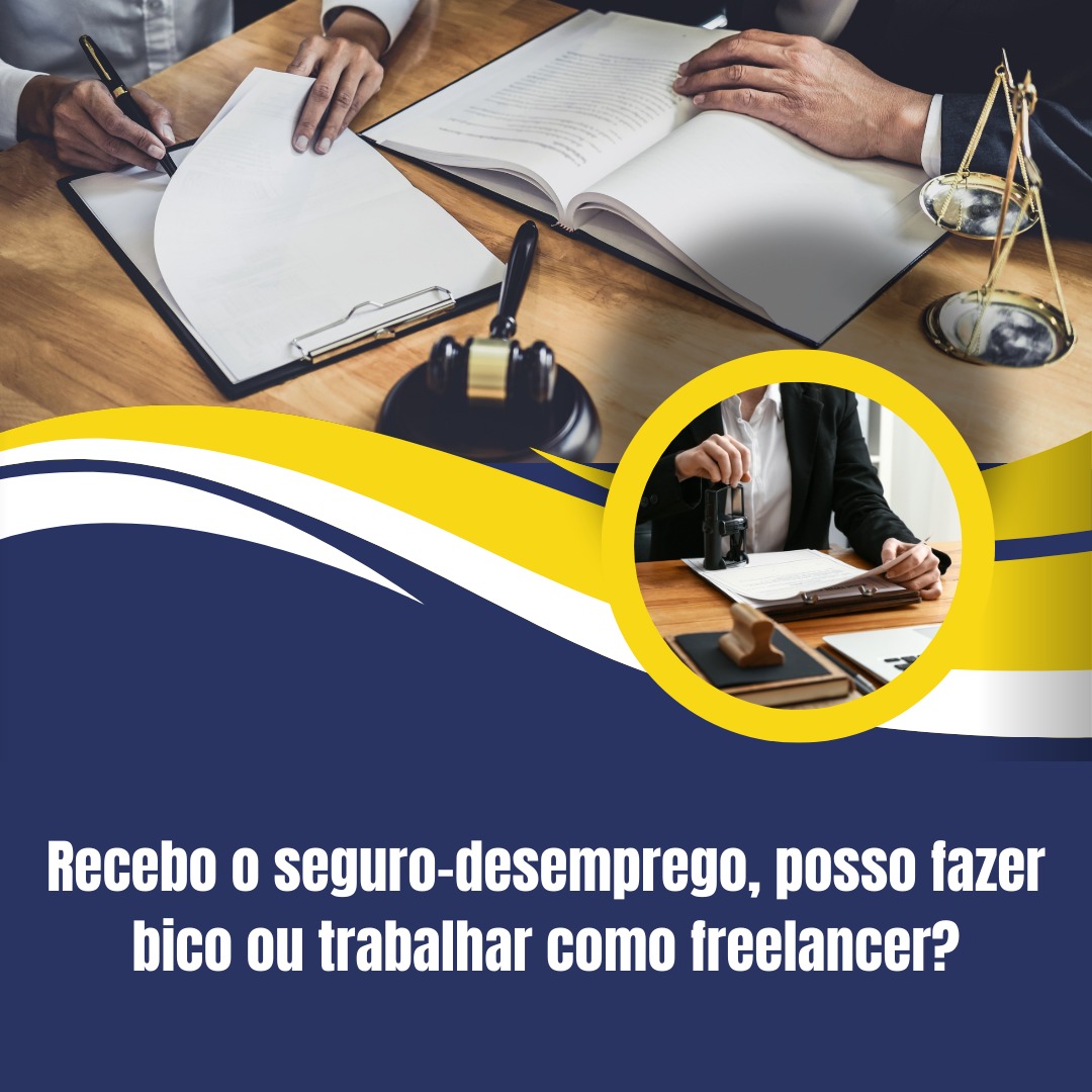 Recebo o seguro-desemprego, posso fazer bico ou trabalhar como freelancer?